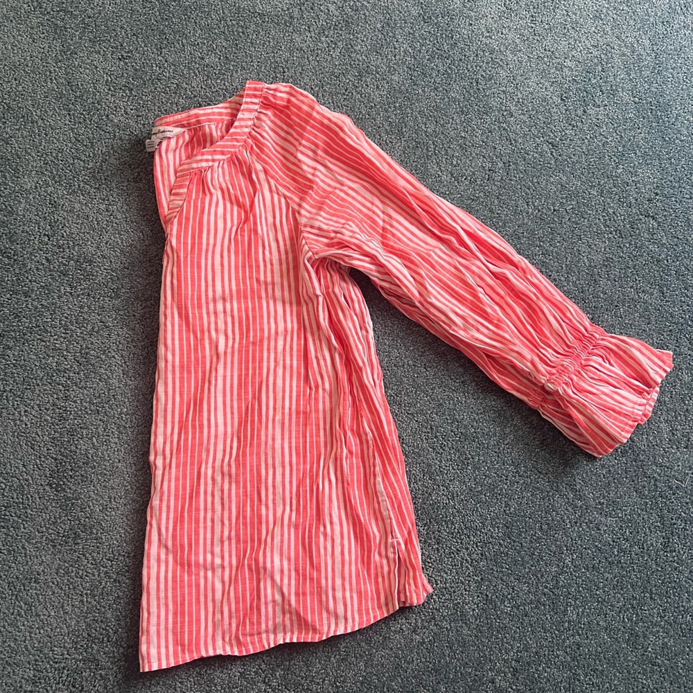 Tommy Bahama Montauk Stripe 3/4 Sleeve Top